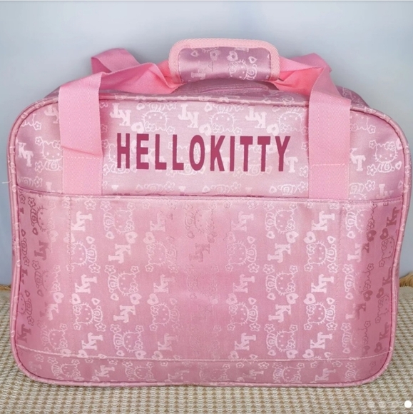 Sanrio Hello Kitty Large Lightweight Travel Carry On Bag Luggage - Picture 5 of 13